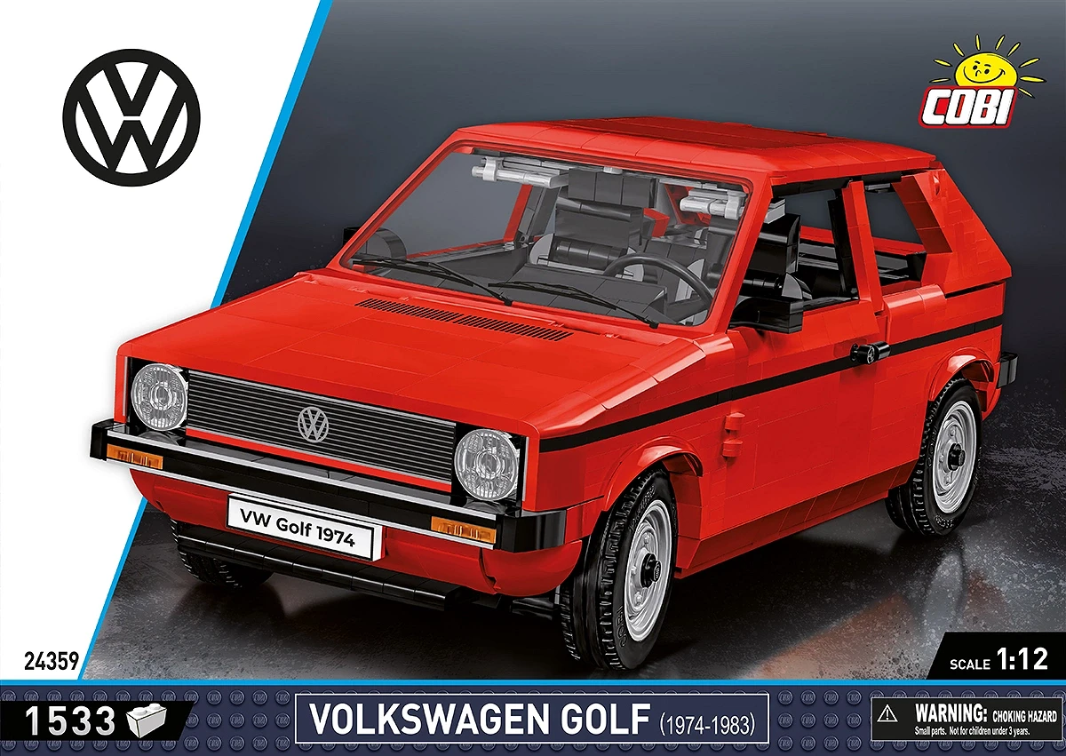 Volkswagen Golf (1974-1983) (COBI-24359)  Cars in 1:12 scale